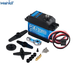 DS3225SG 25KG Coreless Digital Servo Stainless Steel Gear High Torque Waterproof RC Servo Motor 180/270° for Robotic DIY RC car