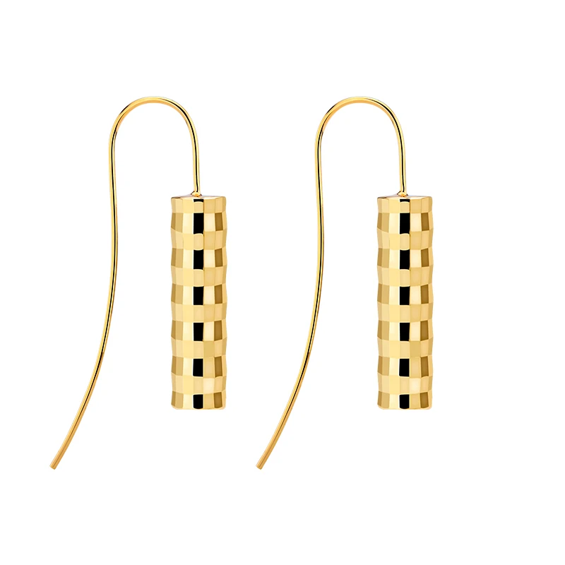 

VAROLE Geometric Long Dangle Earrings 18K Gold Plated Earings Drop Earrings For Women Earring Jewelry brinco