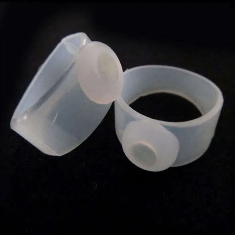 2Pcs/Set Powerful Loss Weight Foot Massage Toe Ring Lose Toe Ring Body Building Slimming Massager Silicon Magnetic Foot Massager