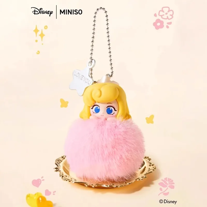 MINISO Disney Villain Blind Box Toys Girl Anime Figurine Model Movie Plush Pendant Surprise Box Girl's Birthday Gift