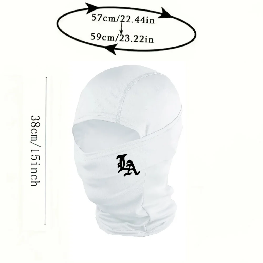 2 قطعة/1 قطعة قبعة بالاكلافا مقاومة للرياح قابلة للتنفس-قماش نسيج خفيف الوزن تغطية كاملة قناع ركوب الدراجات لركوب الدراجات والجري