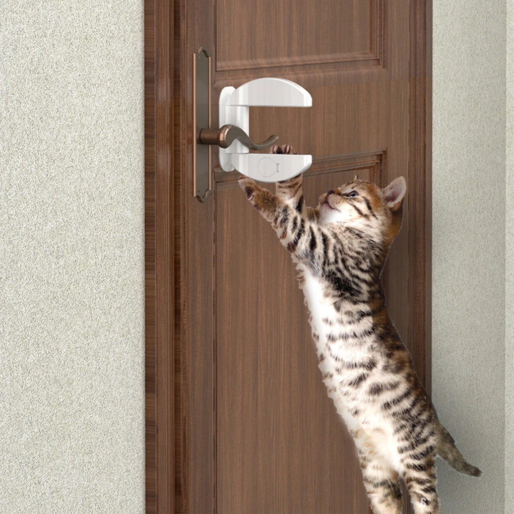 

Детские Дверные ручки замки против любого вторжения подходят для различных дверных ручек дверной рычаг