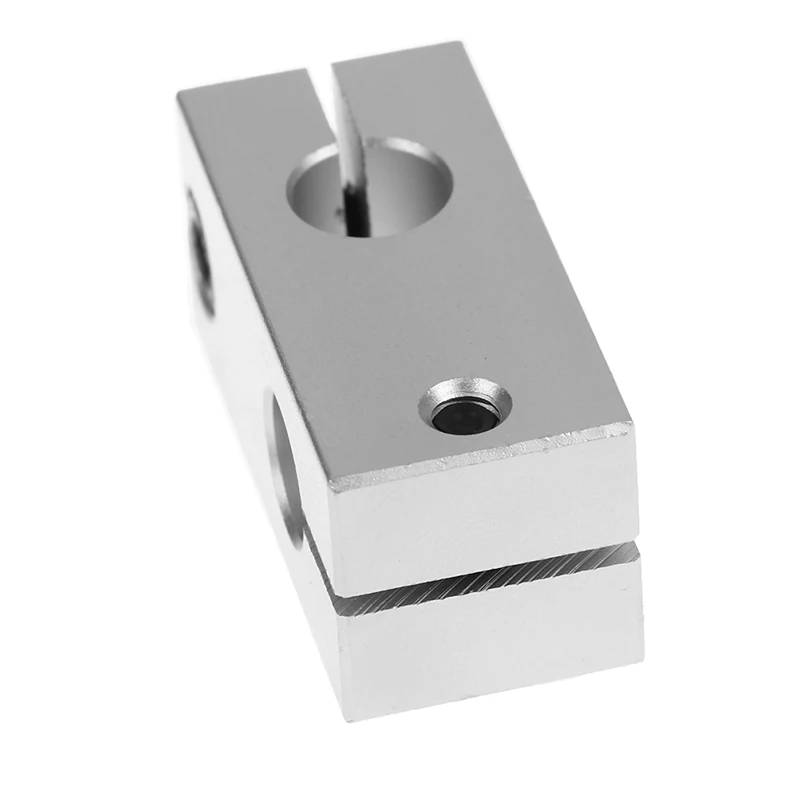 Pillar Fixing Clamp Vertical Fixed Diameter Fastening Aluminum Alloy Optical Axis Cross Block Steel Pipe Fixing Bracket Connect