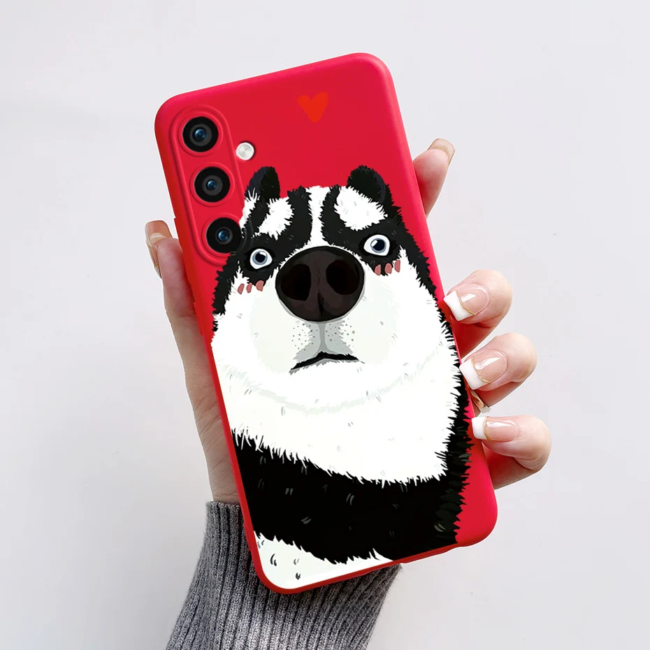 For Samsung Galaxy S23 FE Case S23 Plus Cute Rabbit Panda Painted Soft Silicone Phone Case For Samsung S23 Ultra S 23 S23+ Shell