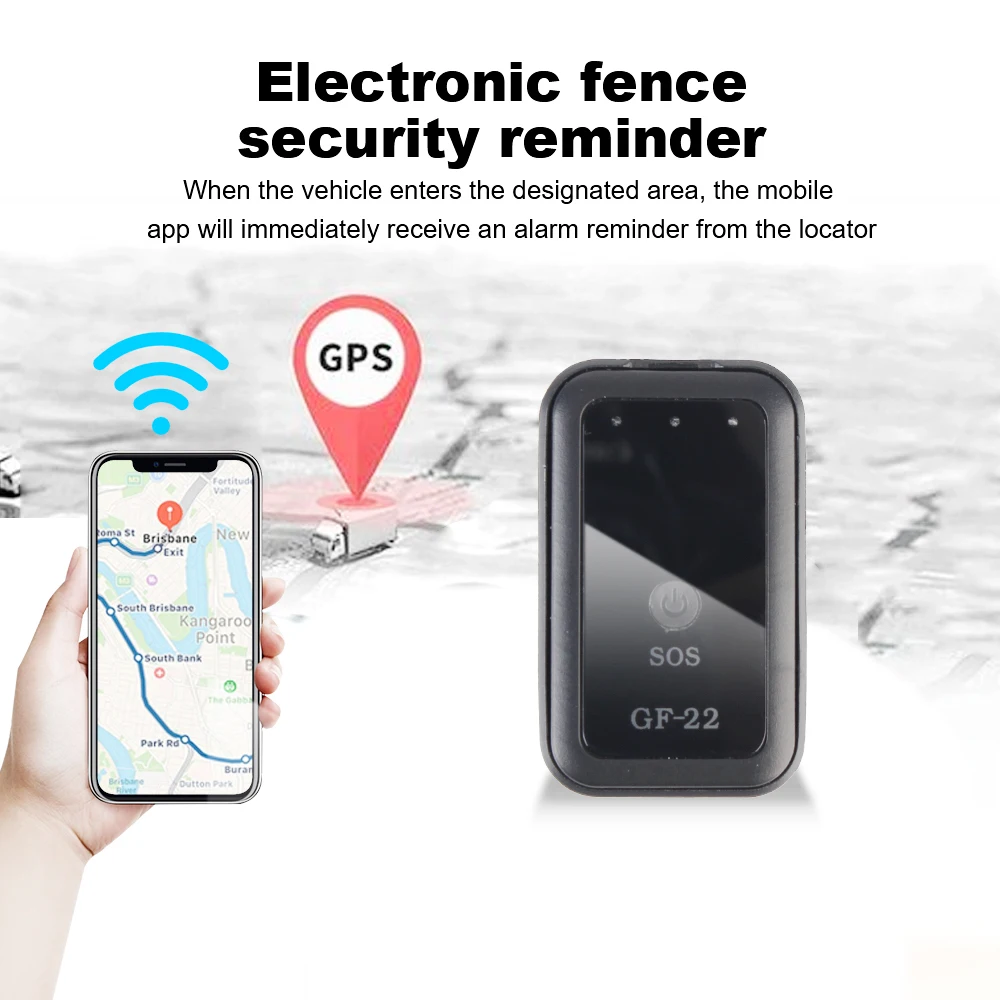 Mini Car Tracker GPS Real Time Tracking Locator Device SOS emergency help Real-time Vehicle Locator Anti-theft GPS Tracker