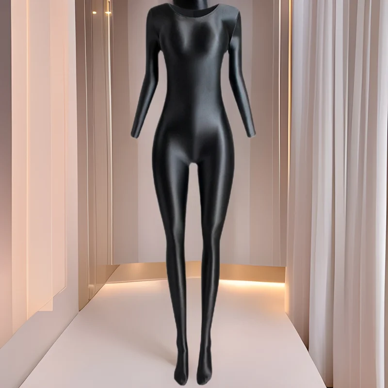 

Customized Artistic Leotard Gymnastics Clothes Yoga Elastic Tight Fitting Sports All Inclusive Jumpsuit Women's Long Sleeves