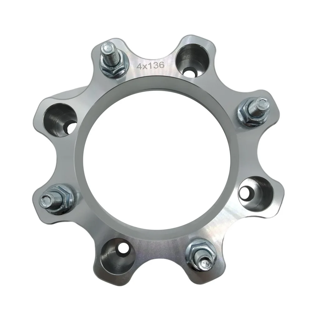 1 sztuka 4x136 ATV UTV Aluminiowa przekładka koła 35 mm do Can-Am Outlander 400 450 500 570 650 800R 1000 Renegade 500 M10X1.25 Nakrętka