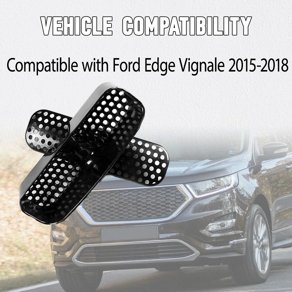 

For Ford Edge Vignale 2015 2016 2017 2018 2Pcs Car Seat Under Floor Air AC Vent Outlet Dust Cover Grille Set Left Right