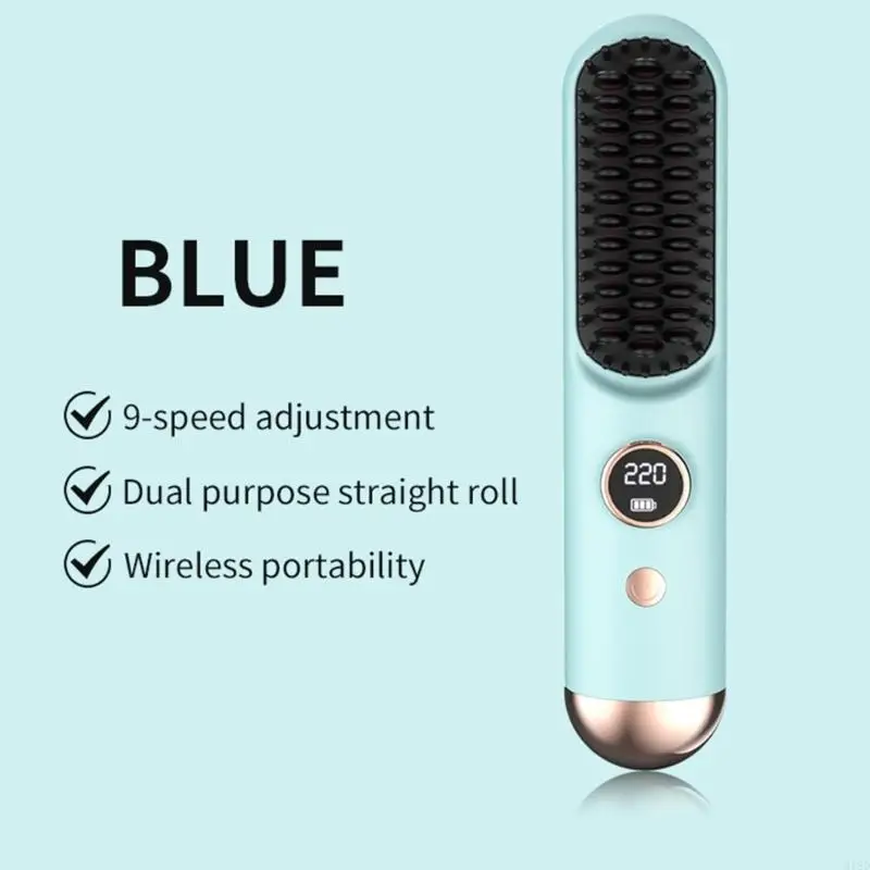 

918D Battery Powered Hair Tool With MCH Ceramic Heating System And Fast 20 Second Heat Up