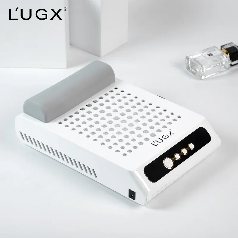 

LUGX Hot Sale 70W Strong Cordless Recargable Nail Dust Collector hine Professional Rechargeable Nail Vacuum Cleaner
