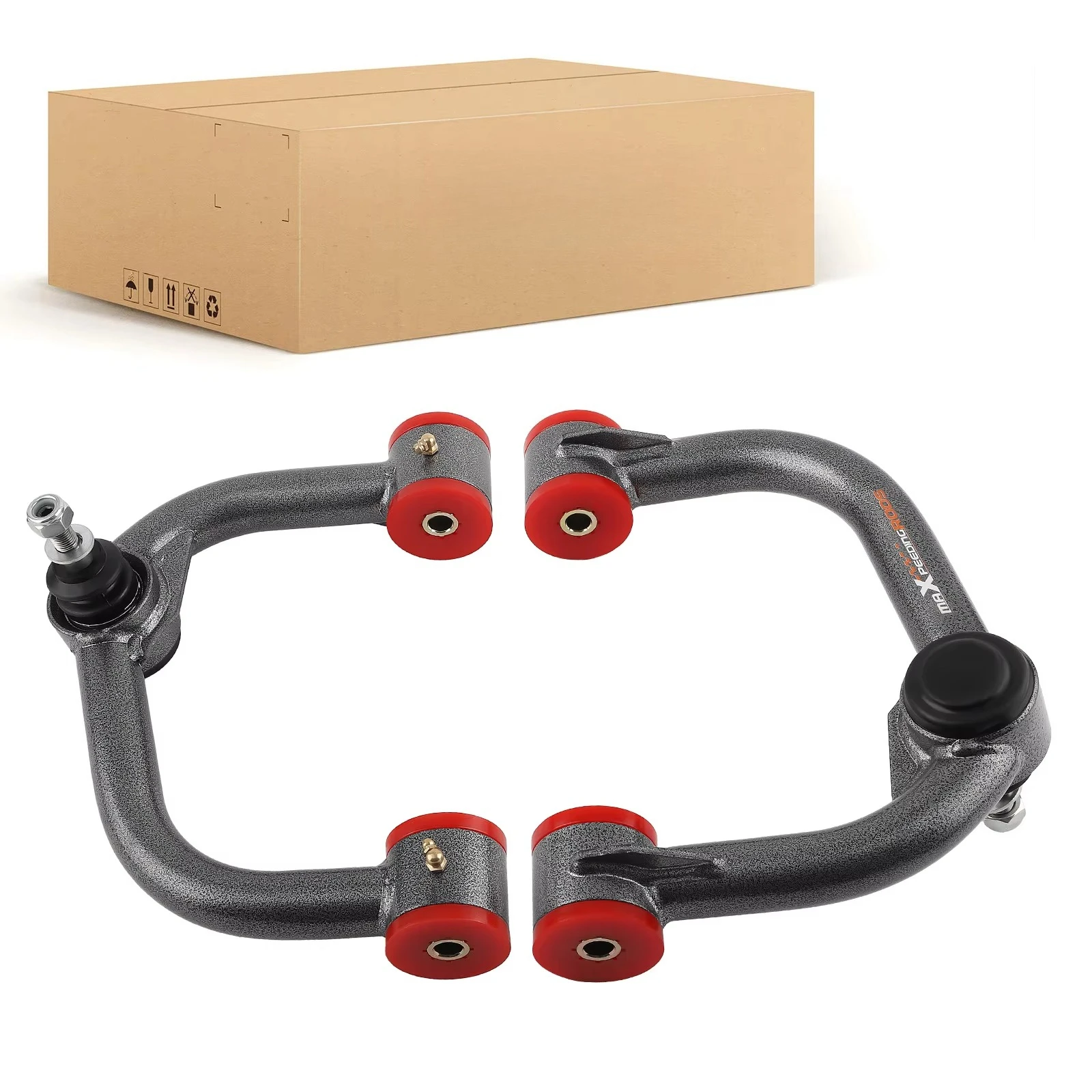 

Хит продаж: Комплект для лифтинга 2-4 дюйма для Ford F-150 с полным приводом, стальными шаровыми опорами и верхними передними рычагами подвески