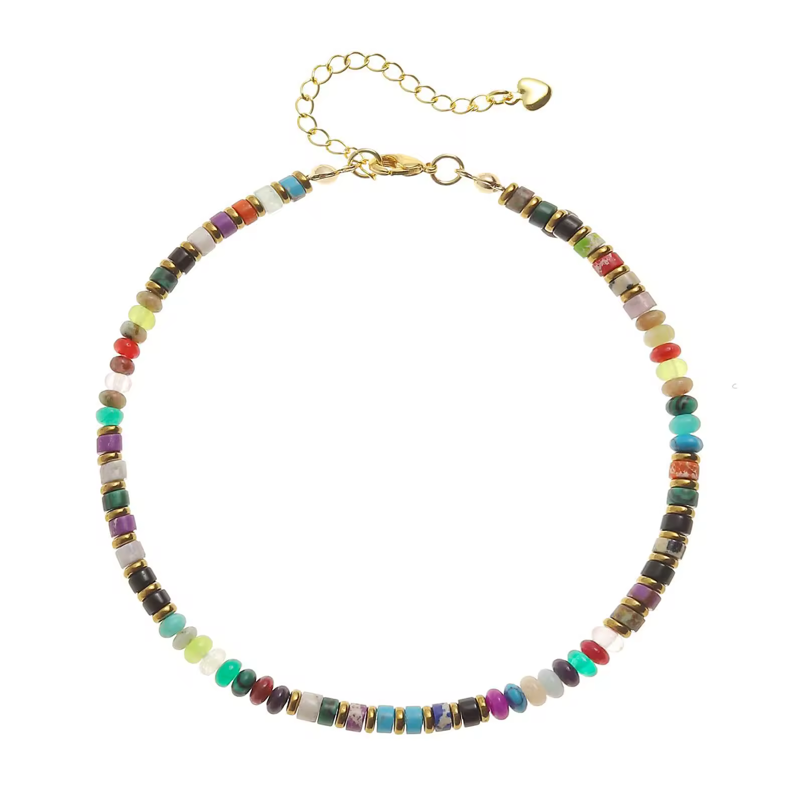 bracelet cheville, pierres naturelles, fait main, plage été, boho, perles turquoise,