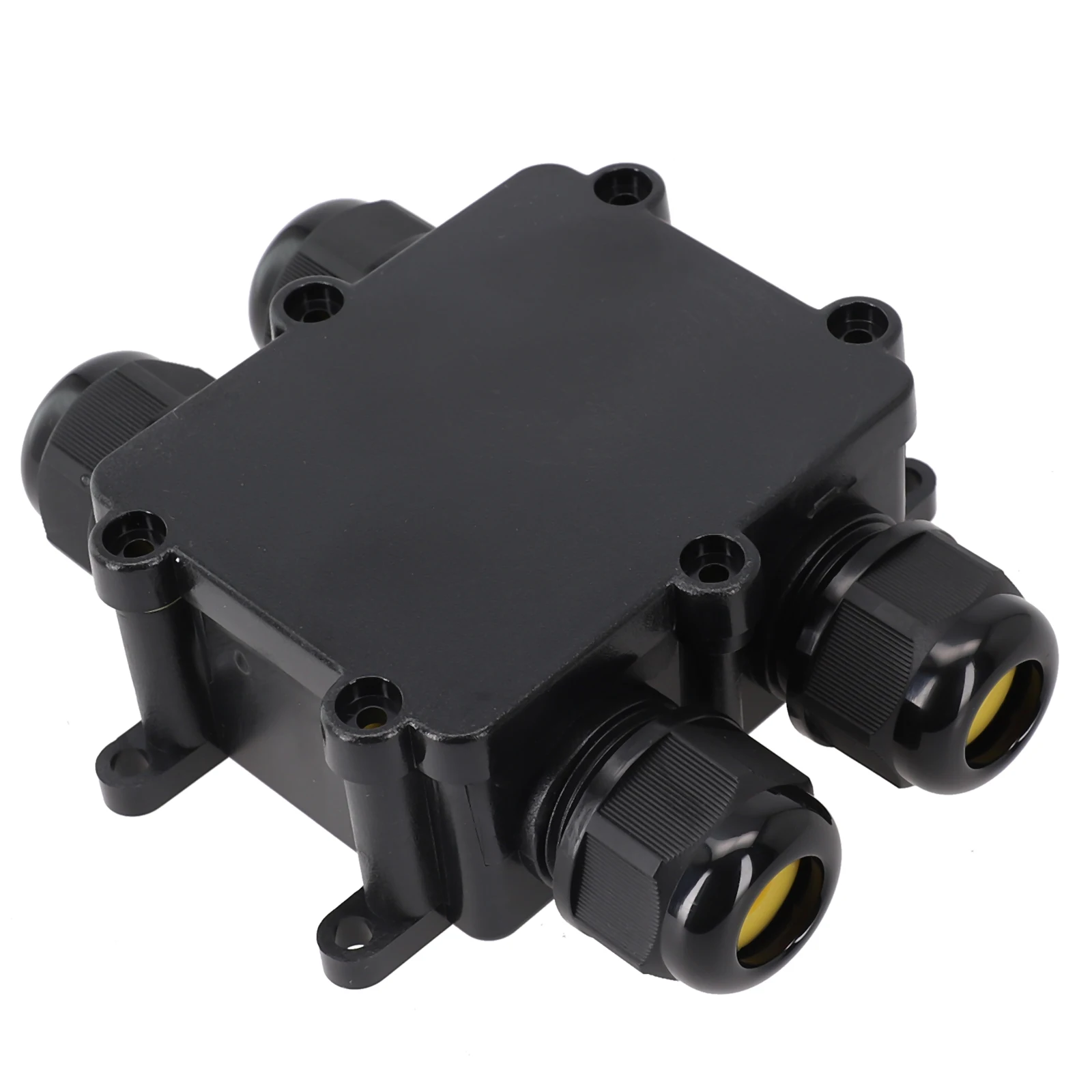 Cable Sleeve Junction Box 4-Way Accessories Connection H-Box IP68 Waterproof PVC Replacement Spare Parts Brand New