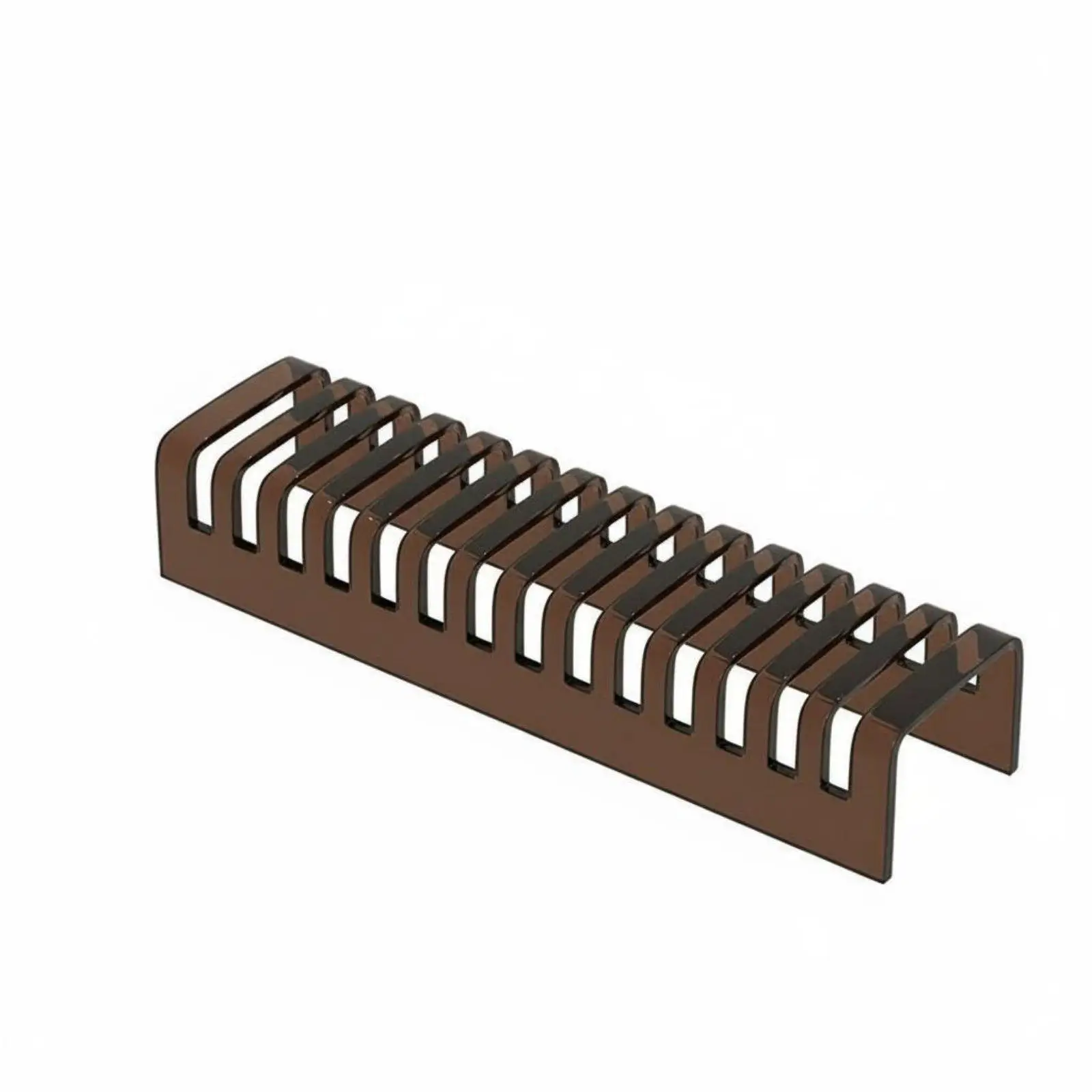 Acrylic Tile Display Shelf Smooth Edge Sample Rack Versatile Stone Holder for Modern Design and Presentation