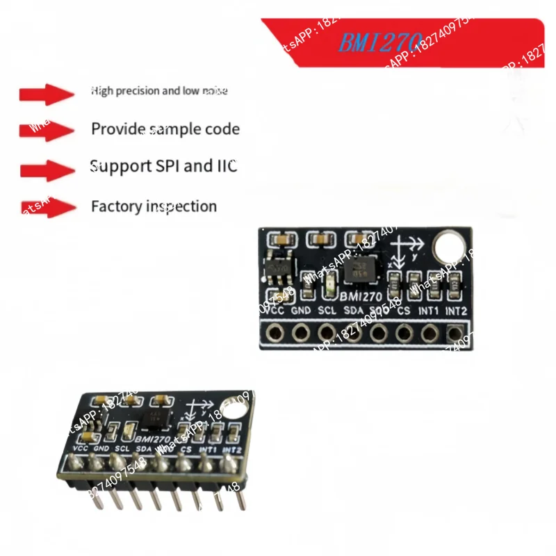 BMI270 module, 6-axis attitude sensor, high-precision and low-noise IMU660RA, the same type of attitude sensor as the IMU660RA