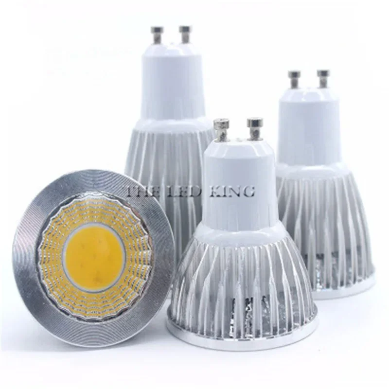 2019/1 stücke Super Helle 7W 10W 15W GU10 COB Led-lampe 110V 220V dimmbare Led-strahler Warm/Natural/Cool White GU 10 LED lampe