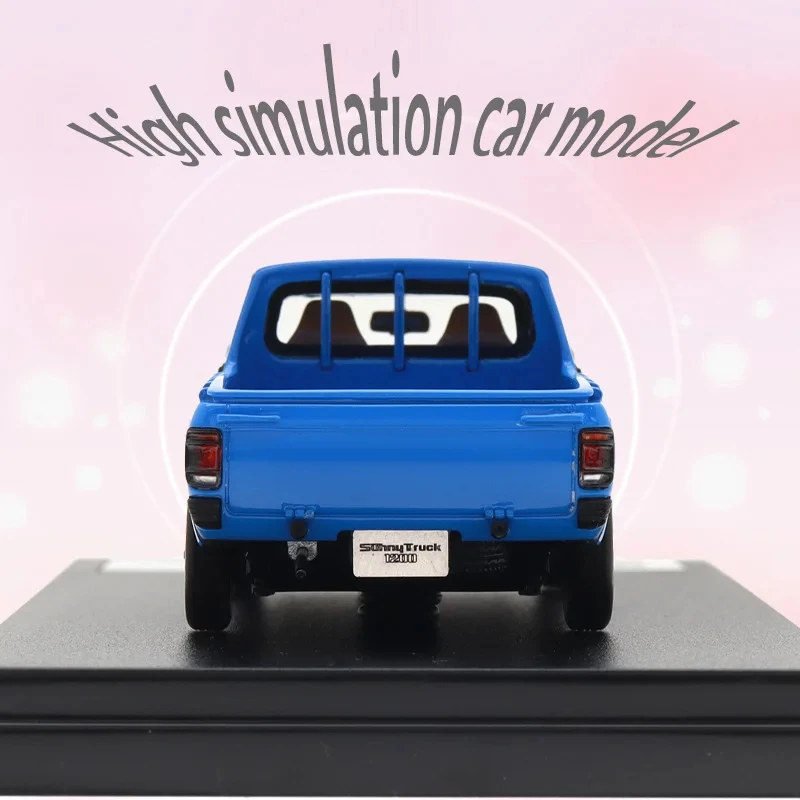 1/43 Scale High Simulation Car Model For DATSUN SUNNY TRUCK Long Body Deluxe 1979 Resin Classic Car Model Collection Decoration