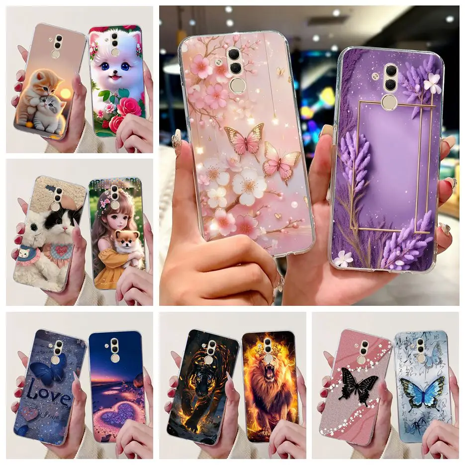 Para Huawei Mate 20 Lite funda SNE-AL00 SNE-LX1 funda pintada Popular funda de teléfono delgada suave para Huawei Mate 20 Pro Mate20 Lite bolsas