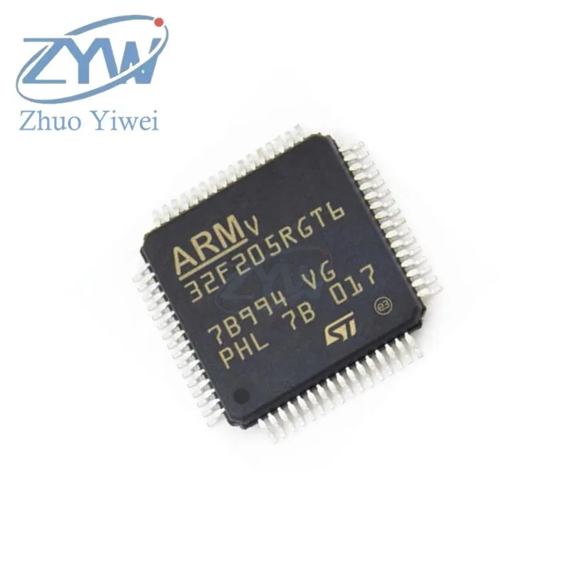 STM32F205RGT6 LQFP-64 STM32F STM32F205 STM32F205RGT 120MHz 1MB ARM Cortex-M3 chip 32-bit microcontroller MCU New original