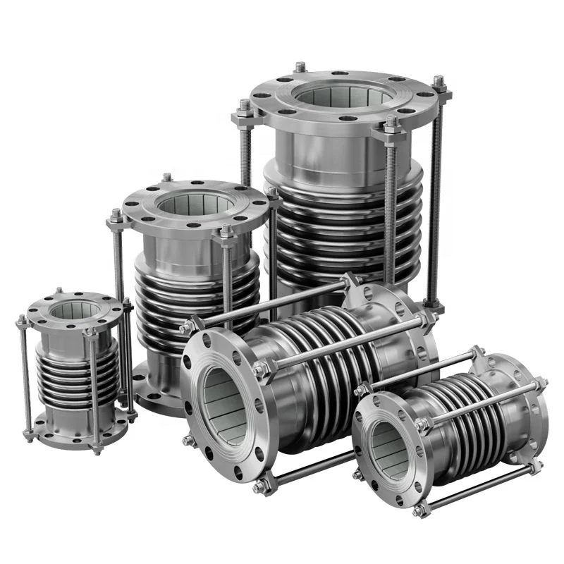 

Stainless Steel Metal Bellow Expansion Joint With Flange, Corrugated Metal Compensator For Valve,Steam Metal Expansion Joint