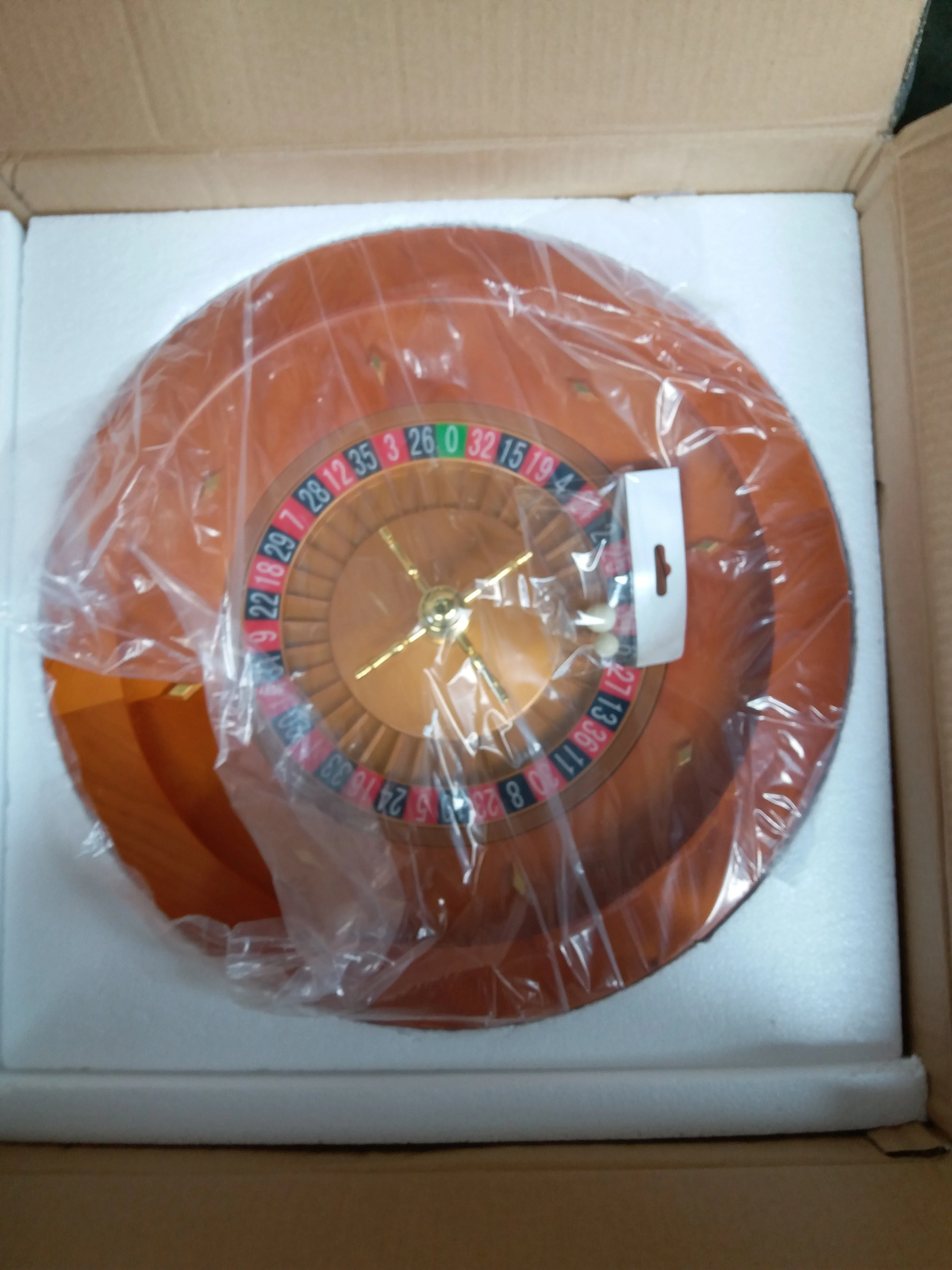 18 Inch Wooden Roulette Professional Roulette Wheel Casino Accessoriescasino Accessories