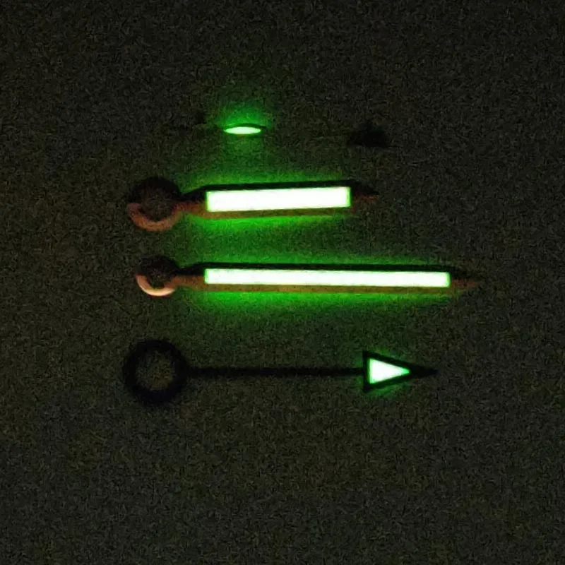 Five needle watch pointer Green luminous pointer Suitable for ST2555 movement Watch movement