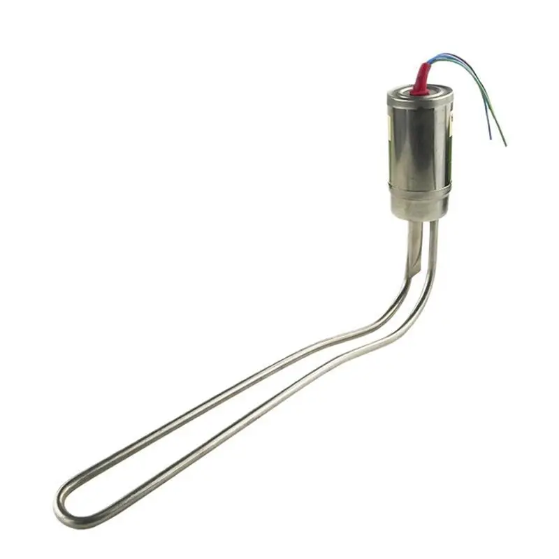 [B25B!】 Solar Electric Auxiliary Heating Tube 2000W 47Mm Bottom Inserted Water Heater Anti-Dry Function With Temperature Control