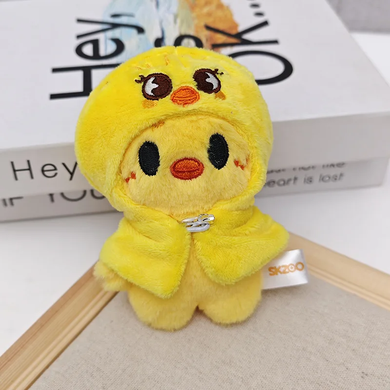 SKZOO Stray Kids keychain KPOP Plush Toy Doll TXT Cartoon Stuffed Plush Animal Rabbit Wolf Bear JYP Fans Leeknow Fang Can Gift