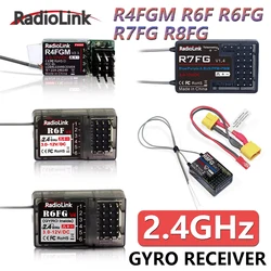 Original Radiolink R4FGM R6F R6FG R7FG R8FG 2.4GHz Gyro Receiver for RC4GS RC6GS T8FB T8S RC8X Transmitter RC Car Boat DIY Parts