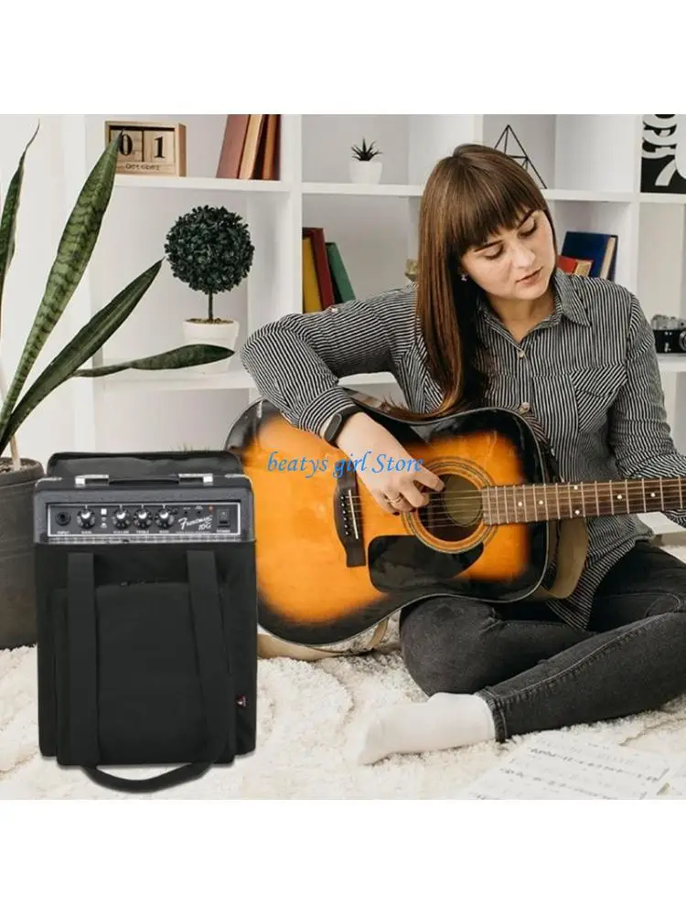 

C7AB Reinforced Nylon Guitar Amplifiers Carrying Bag with Shoulder Support for Easy Carry