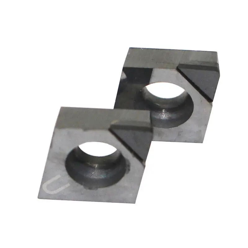 2 шт., алмазные карбидные вставки из нитрида бора CCMT09T308 CBN CCMT09 для стали, железа