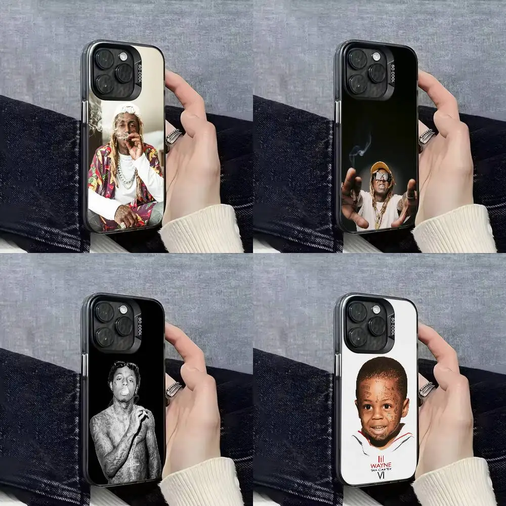 

L-Lil Wayne Tha Carter VI Phone Case For iPhone 16,15,14,13,12,11,Mini,Pro,E,SE4,XS,MAX Black IMD Box