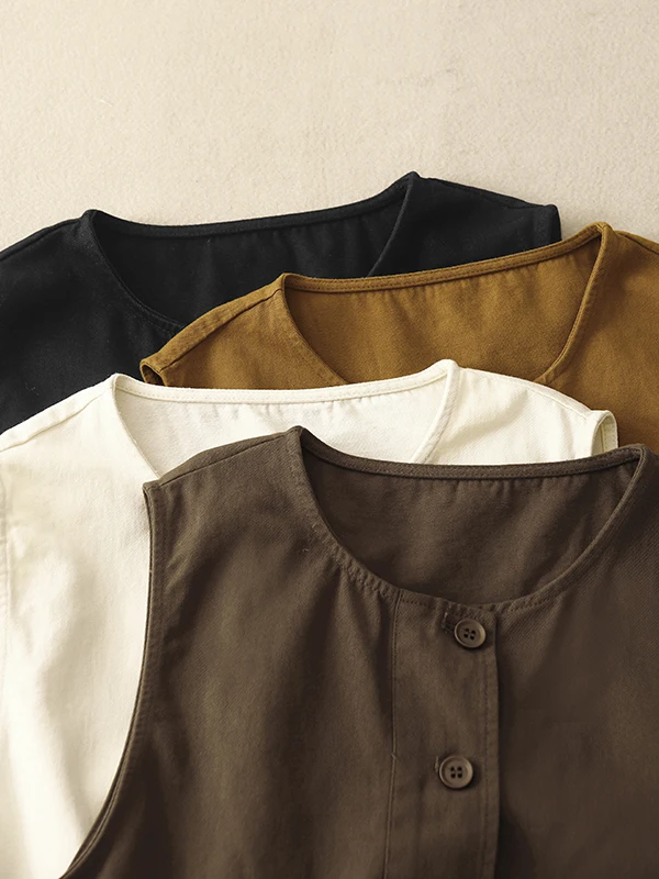 

Женский жилет в стиле ретро в японском стиле, джет со свободной талией, дизайн с завязками на плечах, весенне-осенний новый топ с завязками