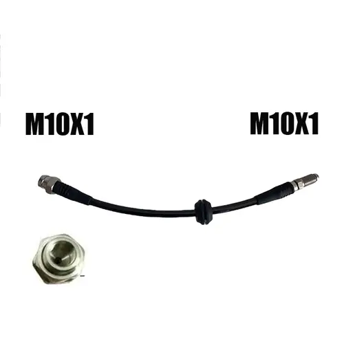 M10 10X1Automotive Hydraulic Brake Pipe Steel Wire Braided Brake Steel Throat Clutch Oil Pipe Inches Offroad Suspension Lift Kit - Image 21