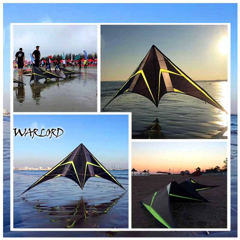 free shipping 240cm warlord dual line stunt kite factory Freilein kite professional wind kites Outdoor toys rc paraglider Kidult