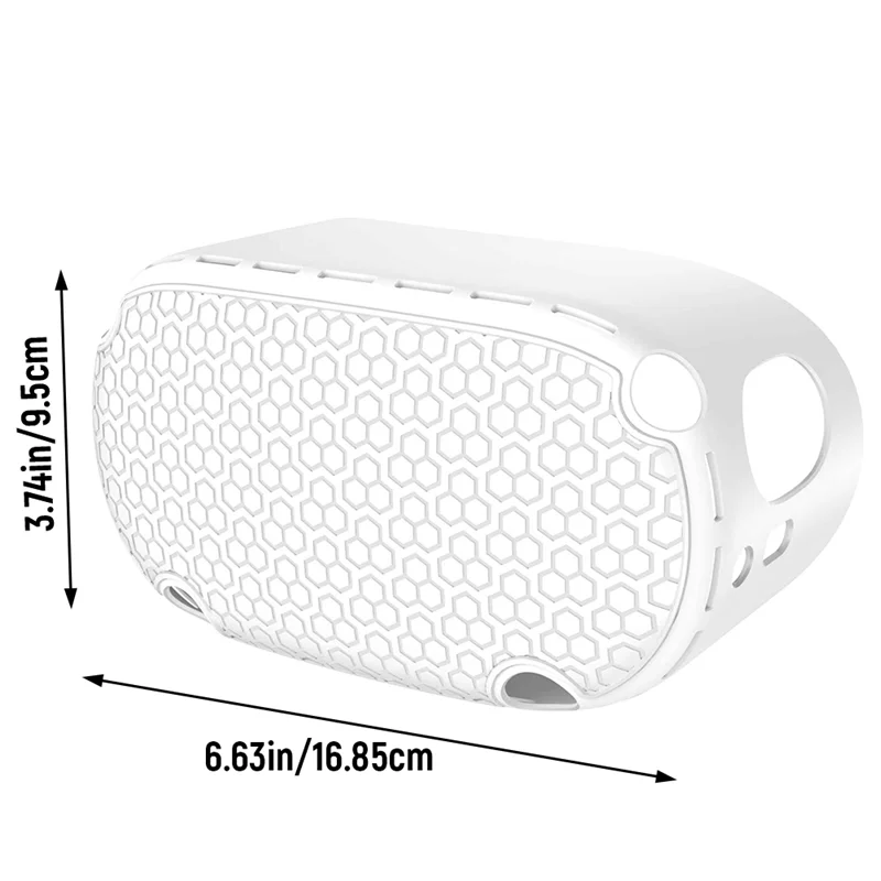 For Oculus Quest2 VR Host Protective Cover Non-Slip Silicone Protective Cover VR Glasses Head Cover