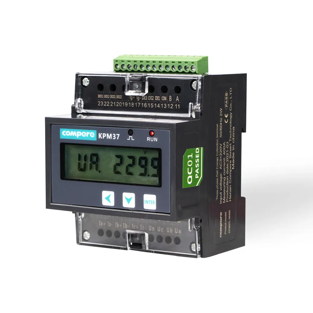 IoT 4G/GSM/2G/RS485 230V Rail Din Smart CT compteur d'électricité triphasé sans fil compteurs d'énergie produit