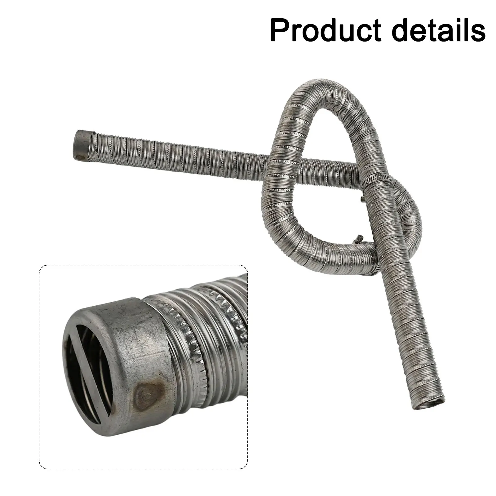 For Vehicle Exhaust Management Diesel Air Heater Pipe 24mm Exhaust Pipe Condensation Management Pipe 24 Mm 0.94 In