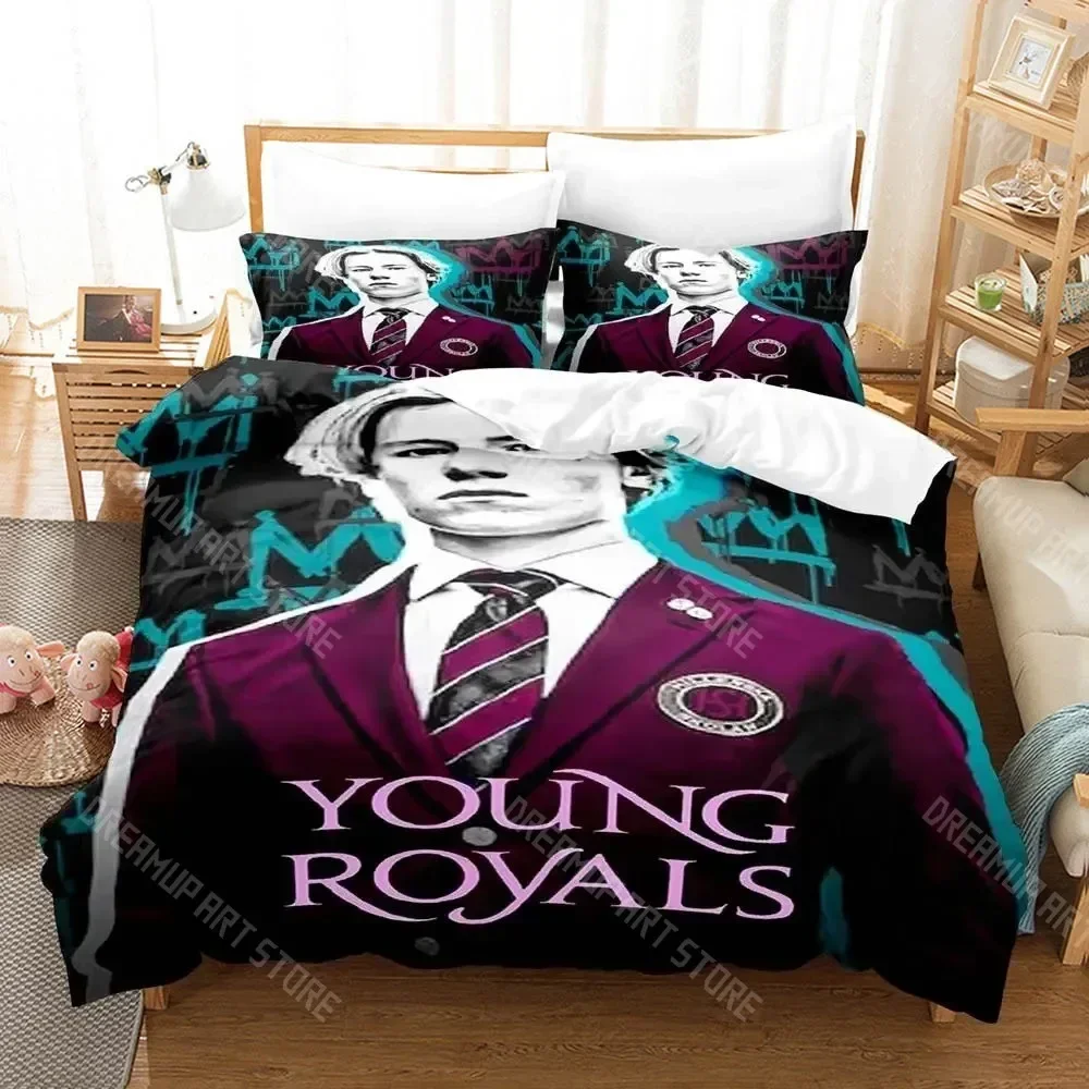 2026 3D Print Young Royals TV Bedding Set Single Twin Full Queen King Size Bed Set Aldult Kid Bedroom Duvetcover Sets