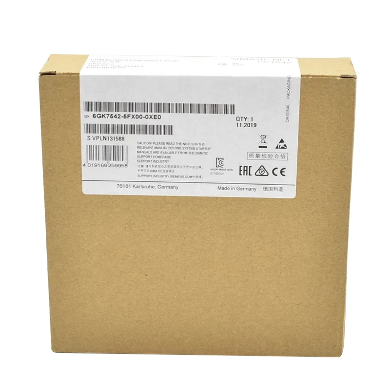 

Brand New Original 6GK7 542-5FX00-0XE0 6GK7542-5FX00-0XE0 Communications Processor Programmable Controller