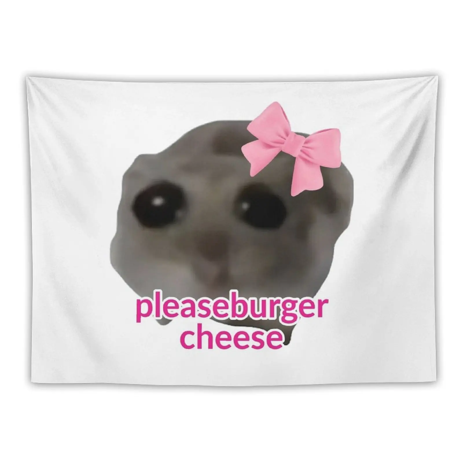 

Sad Hamster Tapestry Wall Coverings Room Decor Cute Tapestry