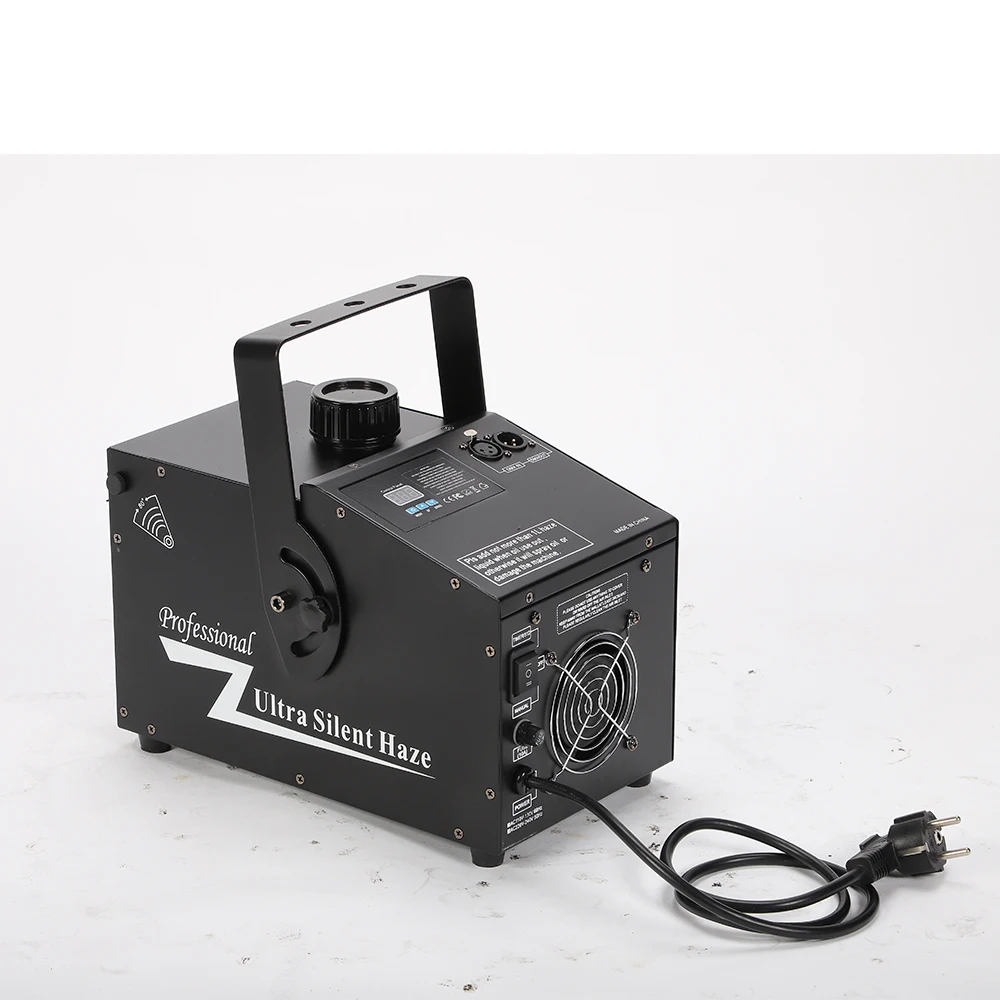 300 واط آلة الضباب منافذ الدخان المزدوجة DMX مرحلة صغيرة تأثير آلة لصنع الدخان مثالية لحفلات الزفاف DJ