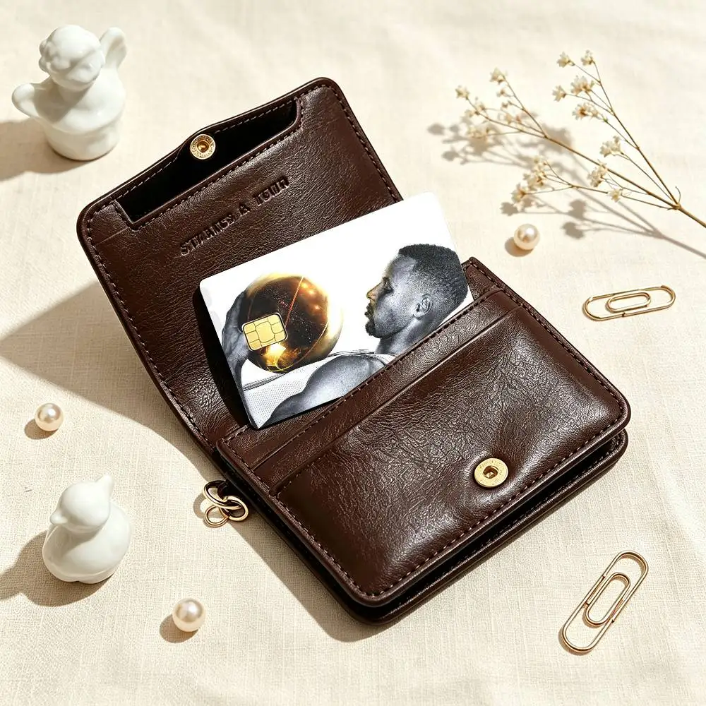 S-Stephen Super Star C-Curry  Credit Card HD Stickers Game Card Decal Small Chip Waterproof Sticker Gift