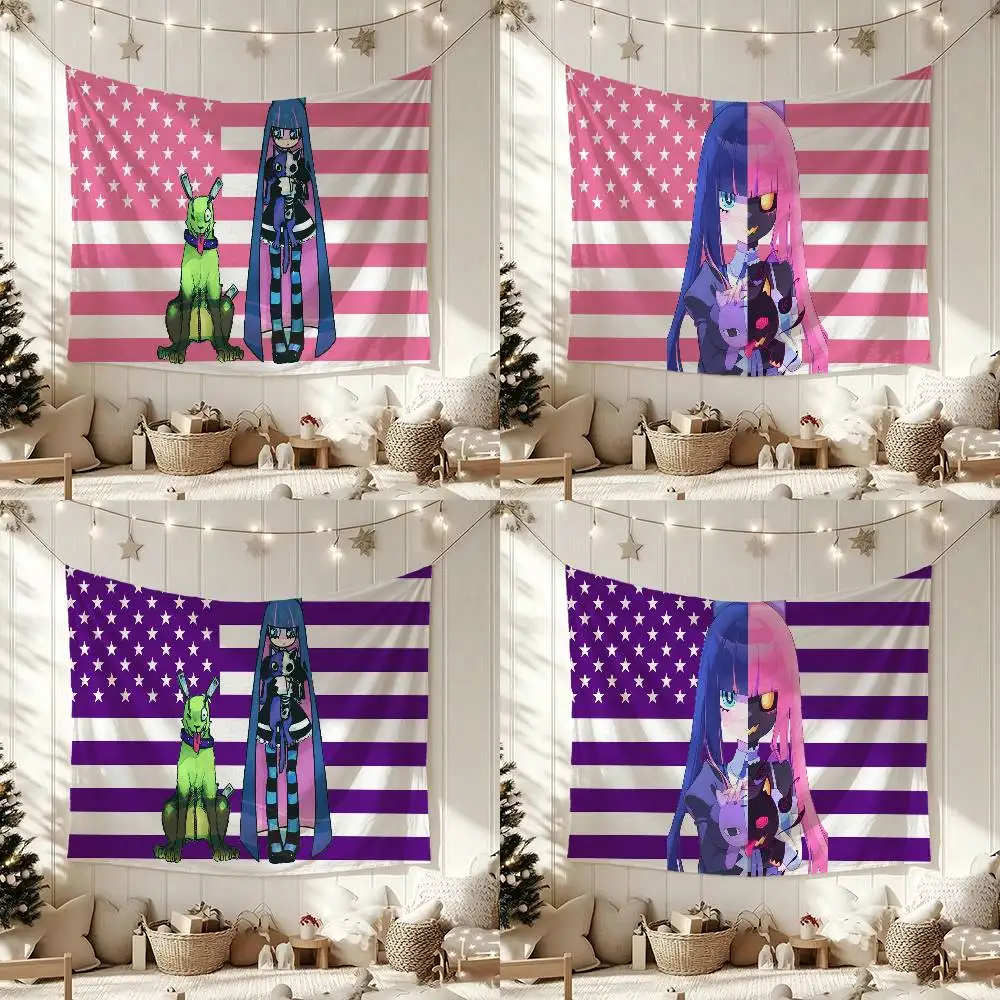 P-Panty and Stocking With G-Garterbelt Flags Wall Hanging Background Art Banner for Bedroom Home Outdoor Decor