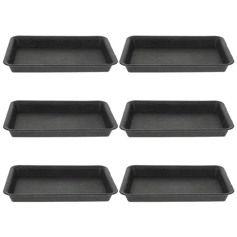 화분 쟁반, 식물 접시 쟁반, 식물 화분 쟁반, 탁상용 화분 접시, 물 접시 잡기, 플라스틱 물방울, 6 개