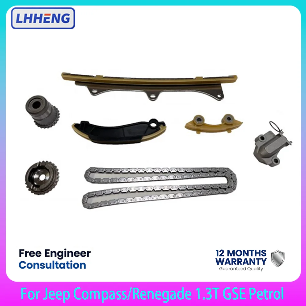 Timing Chain Kit For Jeep Compass Renegade 1.3T GSE T-GDi 1.3 T-GDI 2020-2025 55282226 55282222