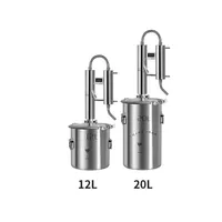 Home Distillation Complete Set 12L/20L 304 Stainless Steel Alcohol Distiller