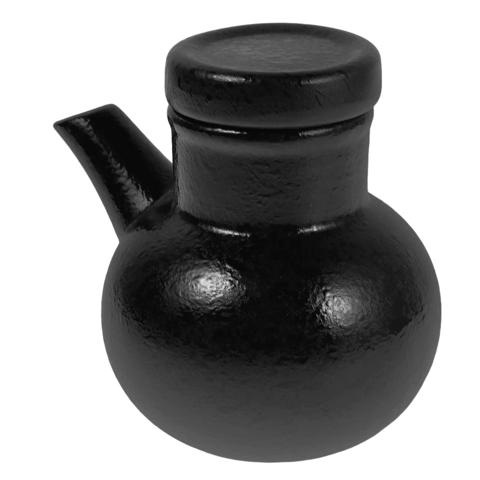 

Japanese Ceramic Soy Sauce Vinegar Oil Bottle Elegant Traditional Seasoning Dispenser for Kitchen Home Cooking Use
