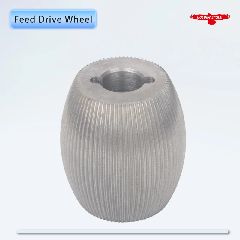 Steel Feed Drive Wheel For Nippy, Taking 801, Golden Wheel 747 Leather Skiving Machine Peeling Goose Grinding Sharpening Stone view 2