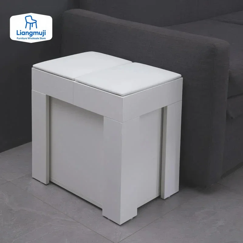 

Telescopic Folding Bench Movable Creative Multifunctional Household Dinner Stool Party Stool Bedside Stools Vanity Chair